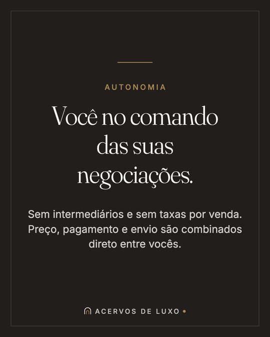 Você no comando das suas negociações.